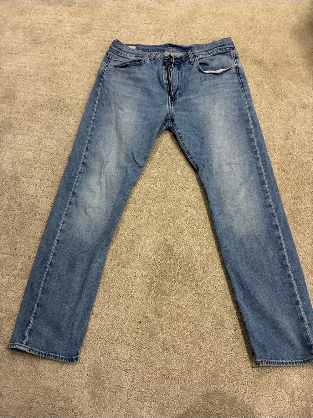 Levi's Light Blue Straight Leg Jeans